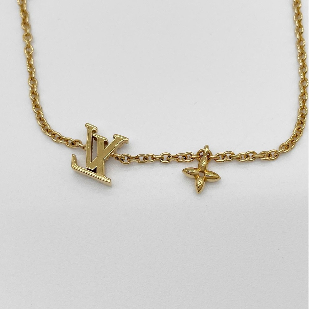 LOUIS VUITTON Gold Charm Bracelet - Picture 3 of 8